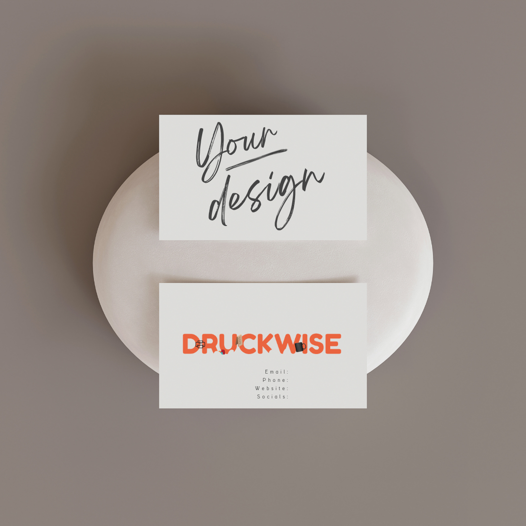 Metallic Finish Visiting Card